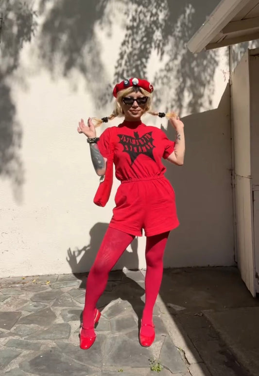 bat romper (IN STOCK)