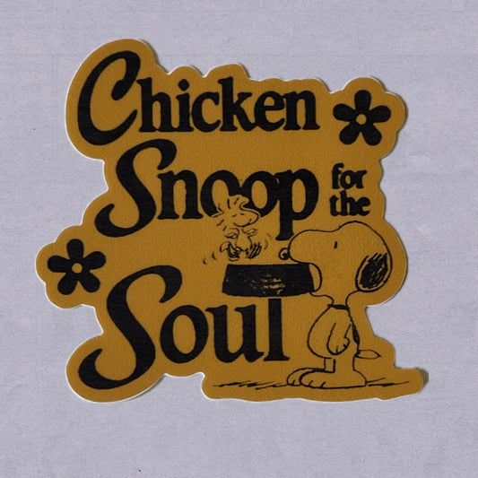 chicken snoop stickie