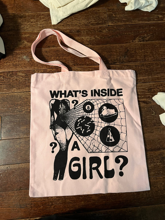 pink cramps tote