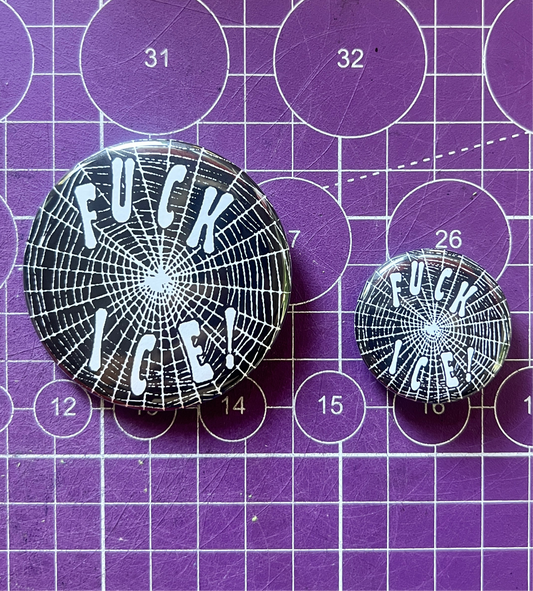 FUCK ICE benefit pin