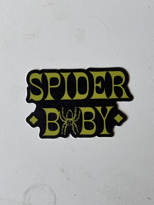 spider baby stickie