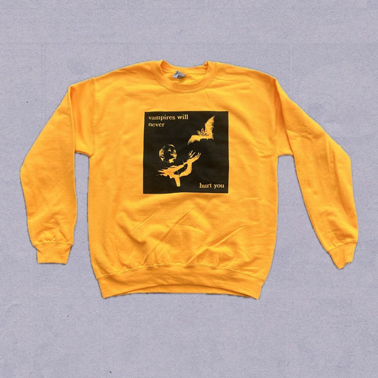 vampires gold crewneck