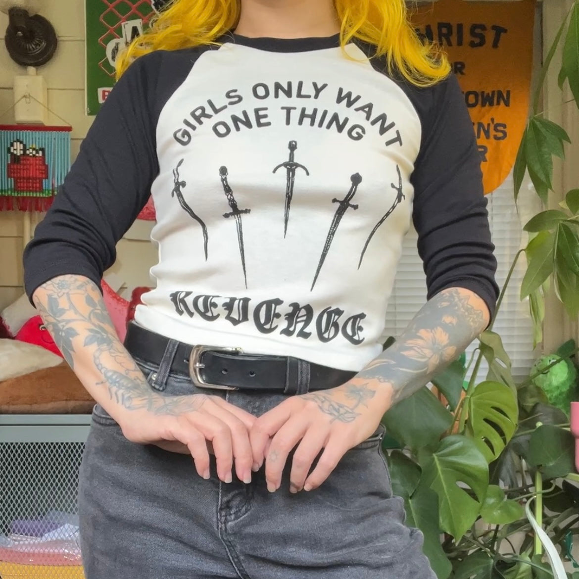 ltd revenge raglan (IN STOCK)