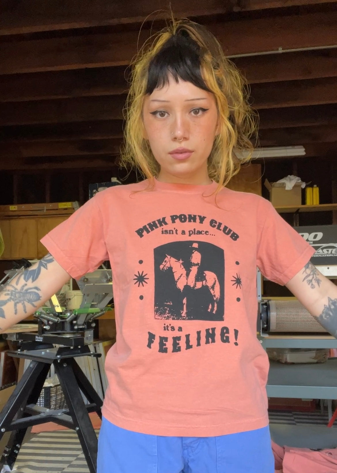 pink pony club tees