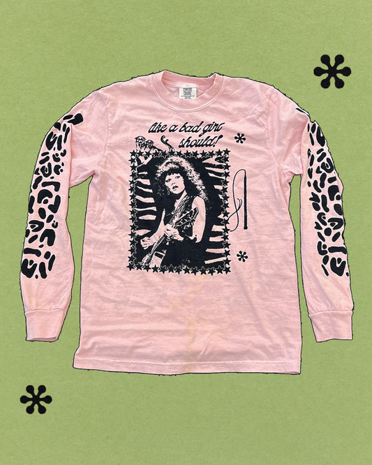 PINK poison ivy long sleeve (pre-order)