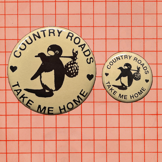 country roads pin