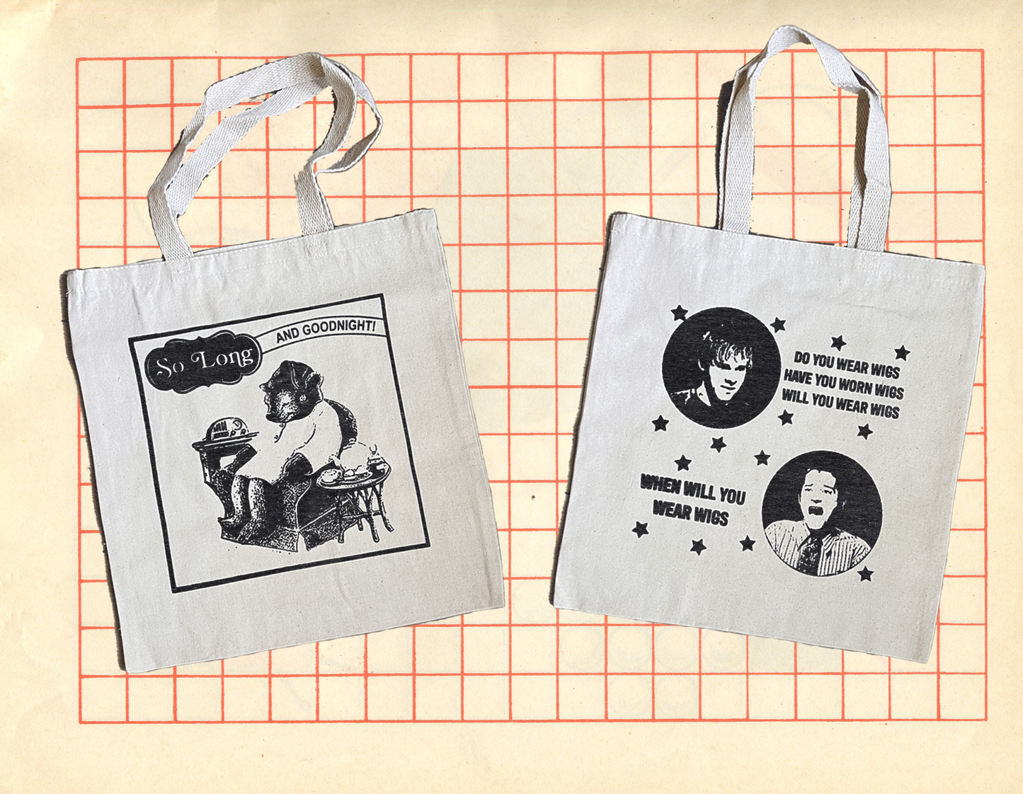 sleepytime / wigs tote