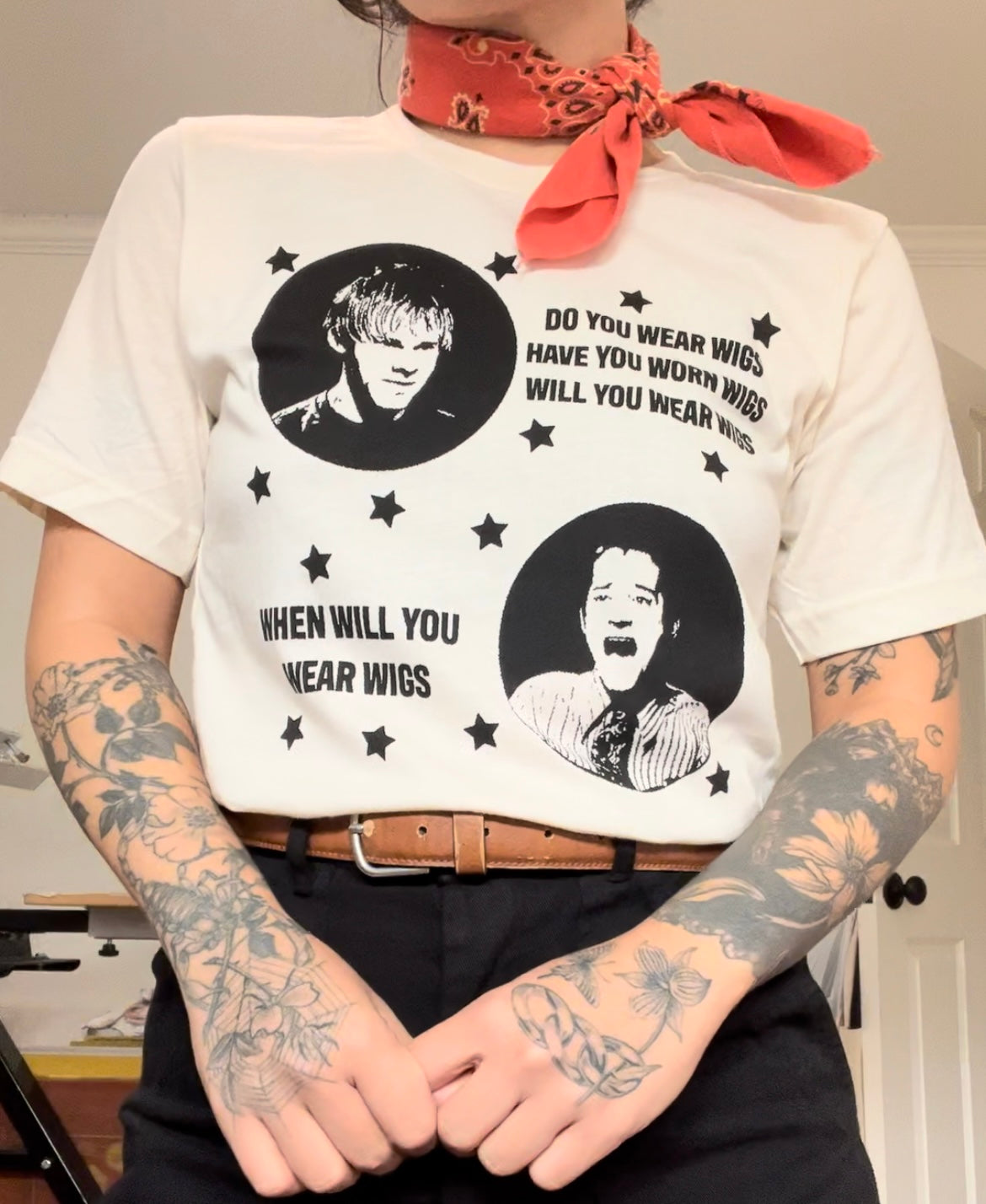 wigs interview tee PRE-ORDER